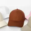 Кепка коричнева з натурального котону (100% бавовна)