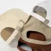 Кепка бежева з натурального котону (100% бавовна)