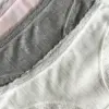 Білизна трусики сліпи базові з мереживом рожеві