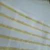 Костюм сорочка та шорти котон "жовта смужка на молочному", SALE (з дефектами)
