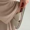 Модал костюм штани та майка на бретелях бежевий