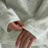 Костюм лонгслів та штани махра меланж