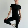 Yoga футболка чорна