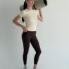 Yoga футболка молочна