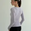 Yoga лонгслів лавандовий