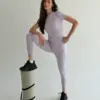 Yoga лосини лавандові