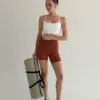 Yoga велосипедки теракот