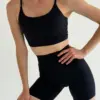 Yoga велосипедки чорні