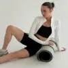 Yoga топ з тонкими бретелями чорний